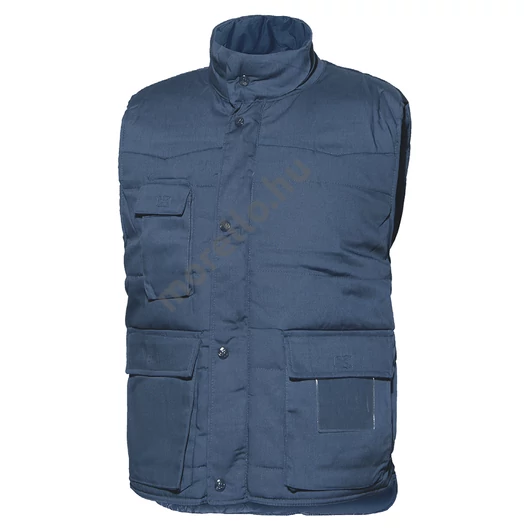 04031 Gilet Multitasche Sokzsebes Bélelt Mellény S-5XL-ig