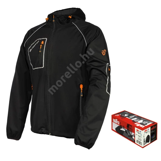 04514B Thiny Softshell dzseki FEKETE