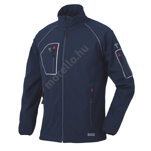 04515NL Just Softshell Vízhatlan női dzseki kék S-XXL-ig