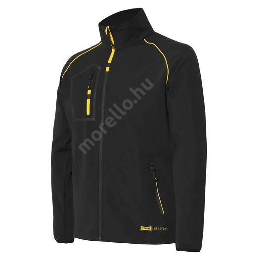 04529B SPRINGER Softshell dzseki FEKETE