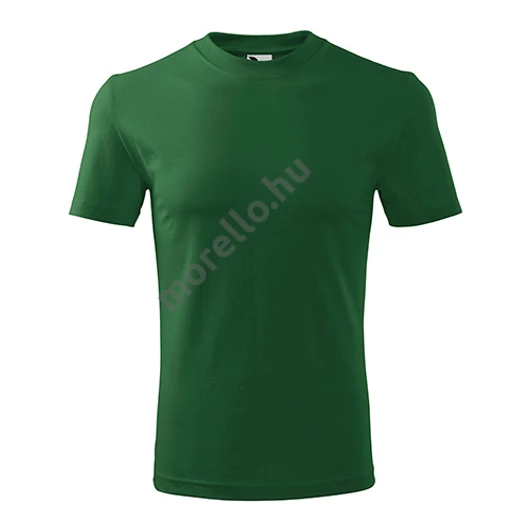 Classic póló unisex üvegzöld S
