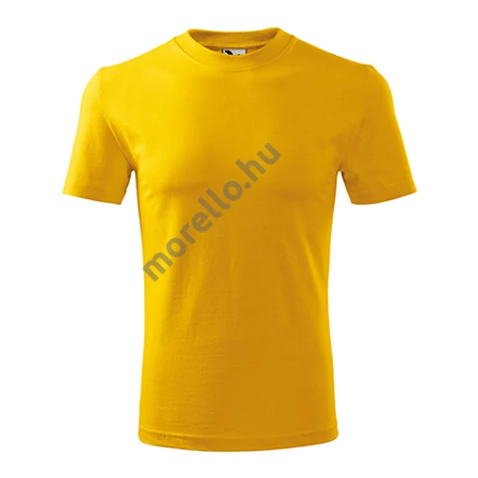 Heavy póló unisex sárga S