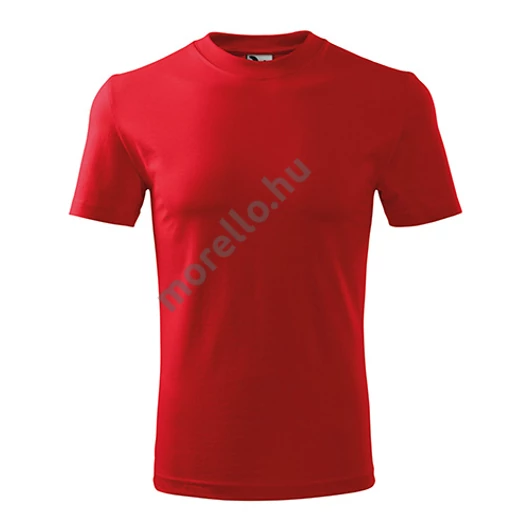 Heavy póló unisex piros S