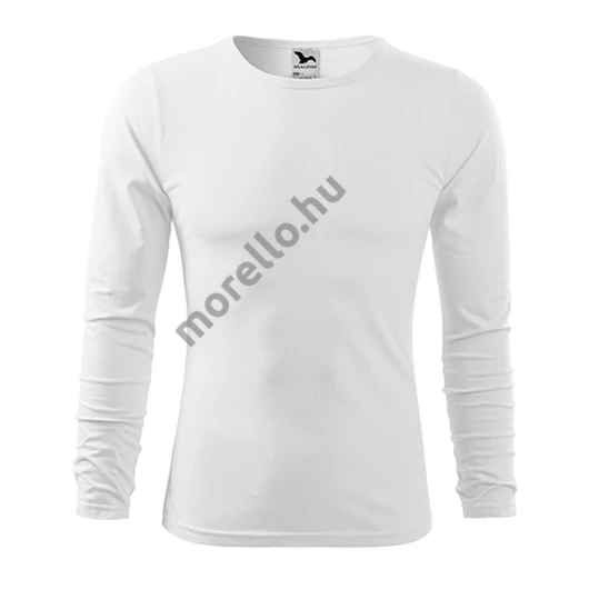 Fit-T LS póló férfi fehér 3XL