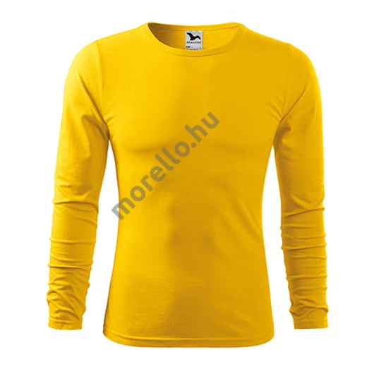 Fit-T LS póló férfi sárga S
