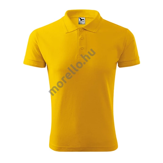 Pique Polo galléros póló férfi sárga 4XL