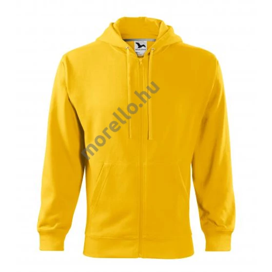 Trendy Zipper felső férfi sárga S
