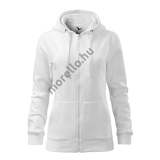 Trendy Zipper felső női fehér XS