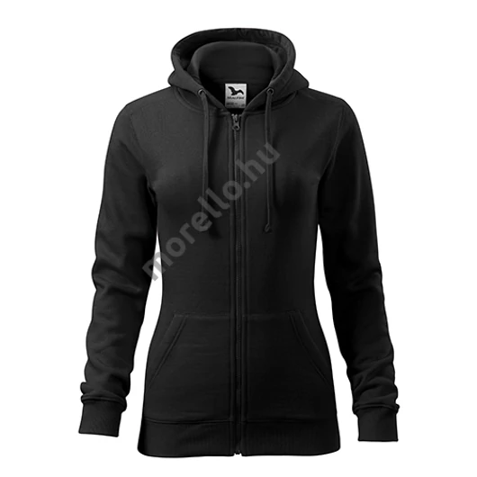 Trendy Zipper felső női fekete XS