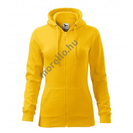 Trendy Zipper felső női sárga XS