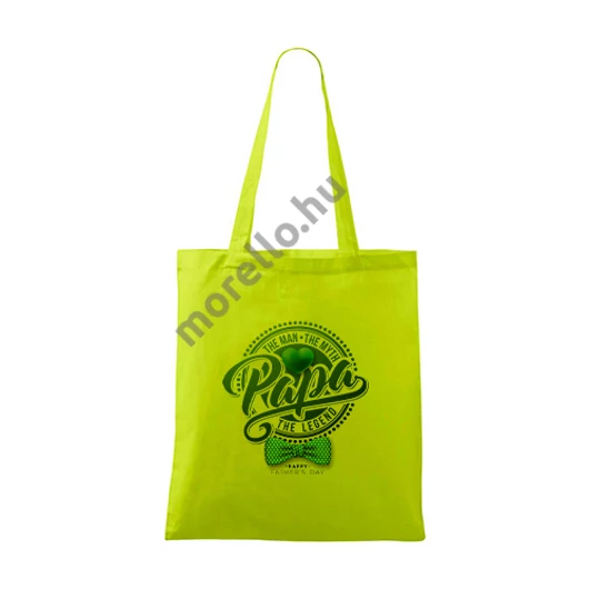 Apa a legenda bevásárlótáska unisex lime uni