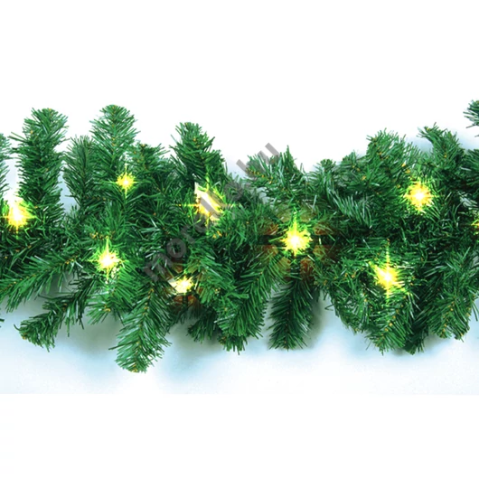 XMAS GIRLAND 80LED 5m MELEG FEHÉR*