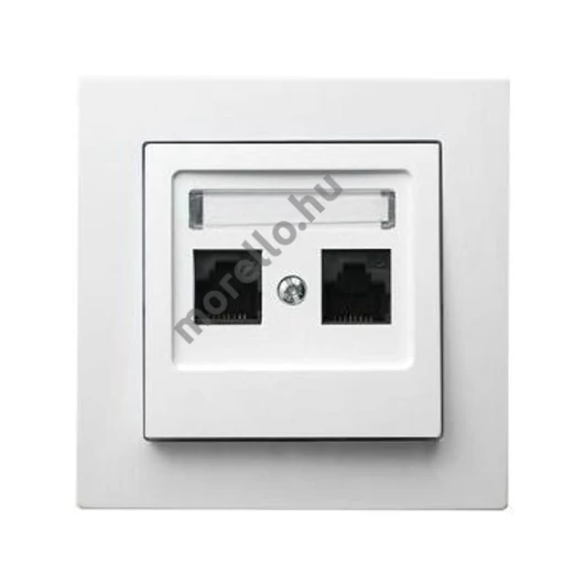 CASTELLA RJ45x2 CSATLALJ KOMP. FH