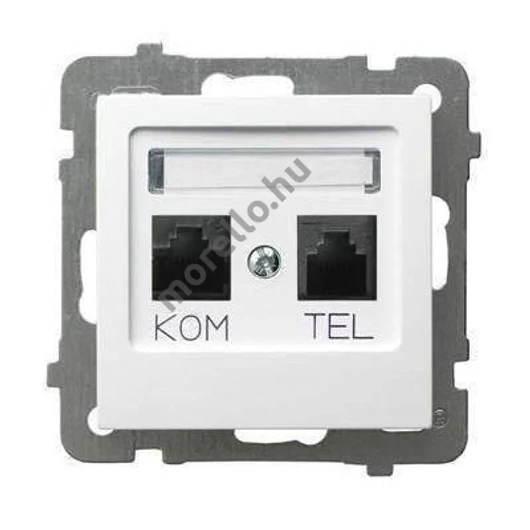 CASTELLA RJ45 + TELEFON CSATLAKOZÓ F