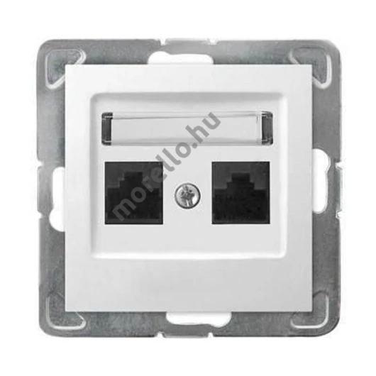 NECTO RJ45x2 CSATLAKOZÓALJZAT FH@