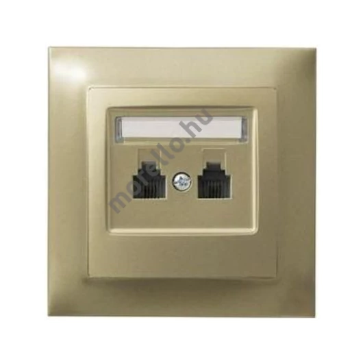 NECTO RJ11x2 FÜGG TELEFON KOMPL A