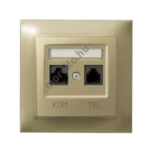 NECTO RJ45 + TELEFON CSATL KOMPL