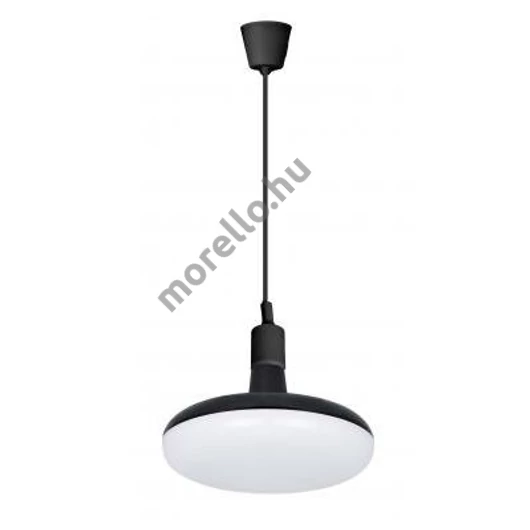 LED FÜGGESZTÉK 18W 3000K FEKETE*