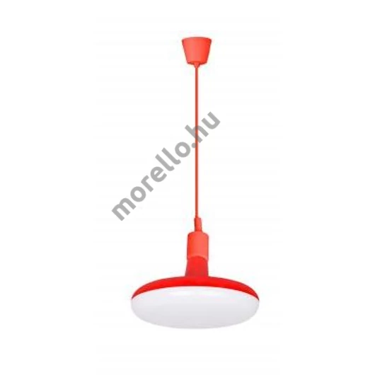 LED FÜGGESZTÉK 18W 3000K PIROS*