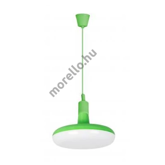 LED FÜGGESZTÉK 18W 3000K ZÖLD*