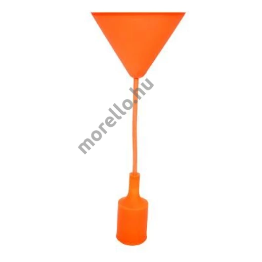 FÜGGESZTÉK E27 TEXIL NARANCS