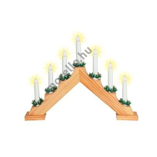 XMAS PIRAMIS 7LED MELEG FH*