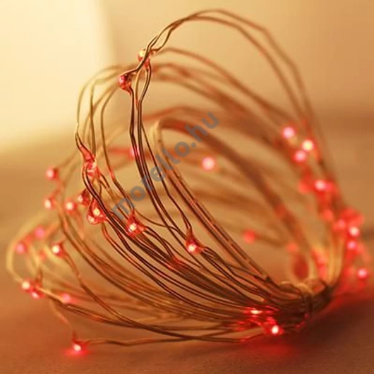 XMAS FÜZÉR KÜLT.50L/5m PIROS*