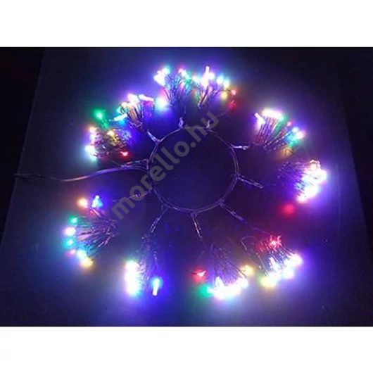 XMAS FÜGGÖNY FA KÖRÉ 120LED SZÍNES*