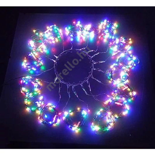 XMAS FÜGGÖNY FA KÖRÉ 400LED SZÍNES*
