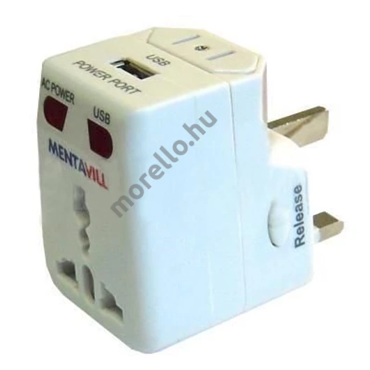 UTAZÓ ADAPTER VILÁGRASZÓLÓ USB
