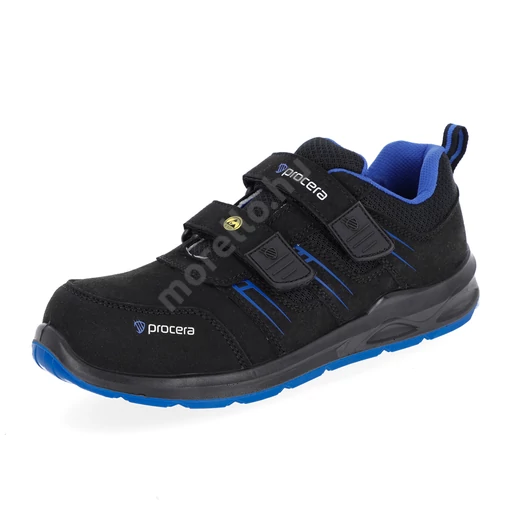 PROCERA OLYMPUS S1P ESD sportos tépőzáras munkavédelmi cipő 39