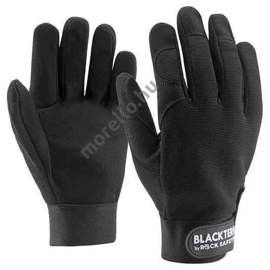 BLACKTERN (korábban: MKF) Mechanikai kesztyű, fekete