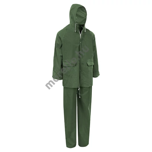 PVC esőöltöny, zöld