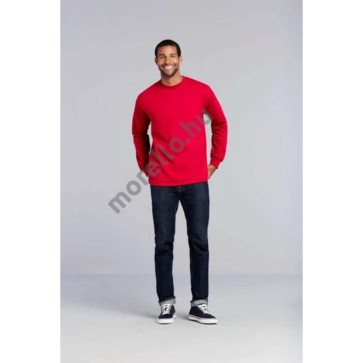 ULTRA COTTON™ FELNŐTT HOSSZÚ UJJÚ PÓLÓ