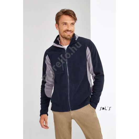 Nordic Men’S Two-Colour Zipped Fleece Jacket