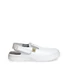 Kép 1/4 - ABEBA ESD-X-LIGHT 7131030 fehér ESD munkavédelmi papucs, acél lábujjvédelemmel - 35