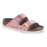 Kép 1/3 - BIRKENSTOCK Arizona Birko-Flor ESD munkavédelmi papucs, szűkített, rózsaszín/virág 35