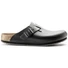 Kép 2/3 - BIRKENSTOCK Boston Super Grip Natural Leather munkavédelmi papucs, szűkített, fekete 35