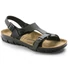 Kép 1/3 - BIRKENSTOCK Saragossa Birko-Flor munkavédelmi szandál, fekete 36