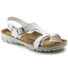Kép 1/3 - BIRKENSTOCK Saragossa Birko-Flor munkavédelmi szandál, fehér 36