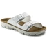 Kép 1/3 - BIRKENSTOCK Bilbao Birko-Flor munkavédelmi papucs, normál szélesség, fehér 39