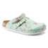 Kép 1/3 - BIRKENSTOCK Kay Birko-Flor munkavédelmi papucs, Flower Field Mint 35