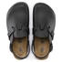 Kép 3/3 - BIRKENSTOCK Kay SL Soft Footbed Natural Leather munkavédelmi  (kifutó modell), szűkített, fekete 35