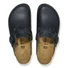 Kép 3/3 - BIRKENSTOCK Boston PRO Natural Leather munkavédelmi papucs, szűkített, fekete 35