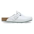 Kép 2/3 - BIRKENSTOCK Boston PRO Natural Leather munkavédelmi papucs, szűkített, fehér 35