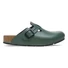 Kép 2/3 - BIRKENSTOCK Boston PRO Natural Leather munkavédelmi papucs, szűkített, zöld 35
