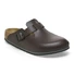 Kép 1/3 - BIRKENSTOCK Boston PRO Natural Leather munkavédelmi papucs, szűkített, barna 35