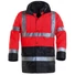 Kép 1/3 - 70579 FLUO 4/1PE PIROS/FEKETE KABÁT_S