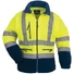 Kép 1/3 - 7PSTYXL FLUO PULÓVER LEVEHETŐ UJJÚ SÁRGA/KÉK_XL