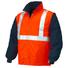 Kép 2/2 - 04630N Jólláthatósági Háromfunkciós Kabát narancssárga S